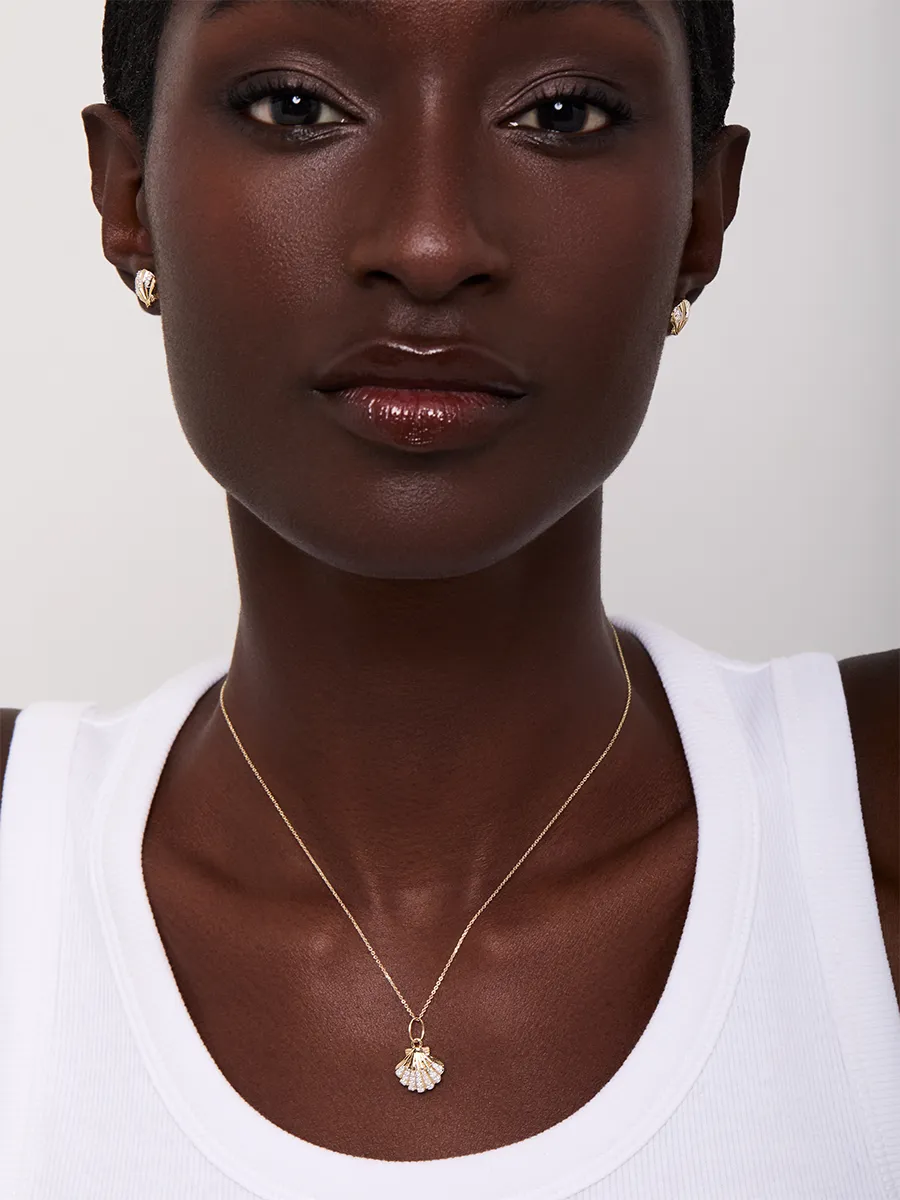 14kt Diamond Venus Necklace - Image 3