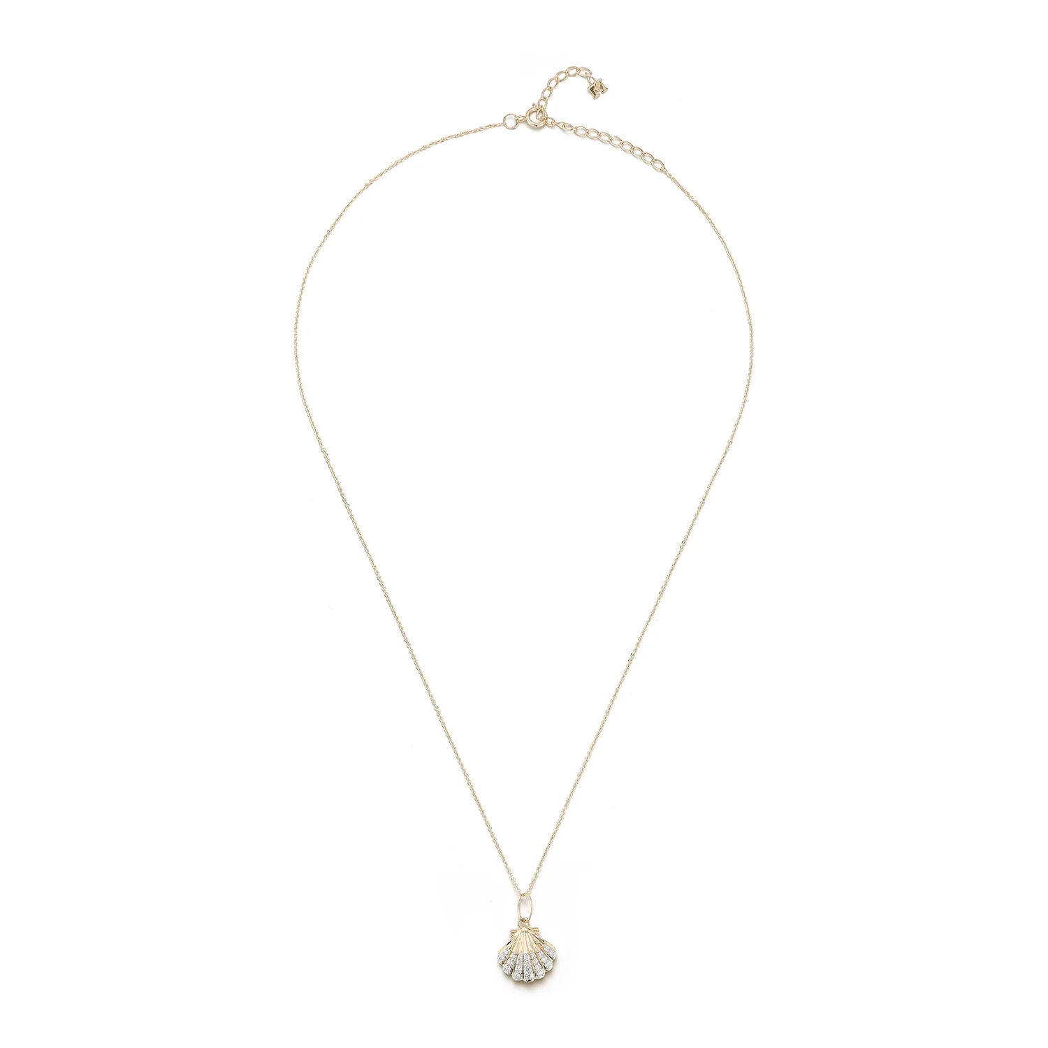 14kt Diamond Venus Necklace - Image 5