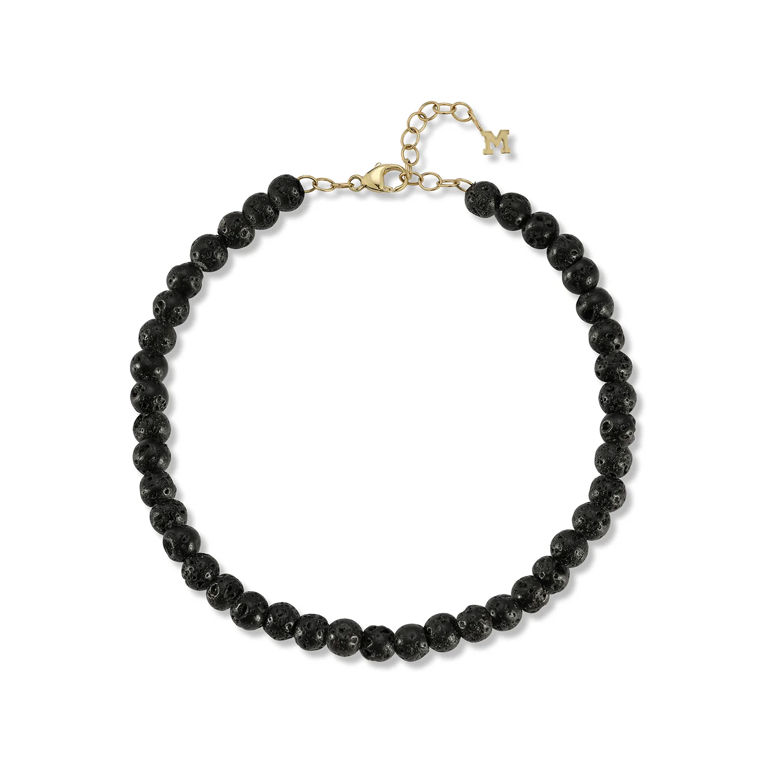 14kt Lava Rock Bracelet