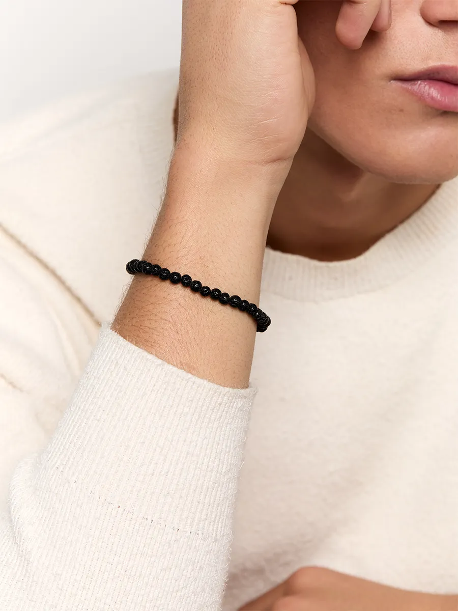 14kt Lava Rock Bracelet - Image 3