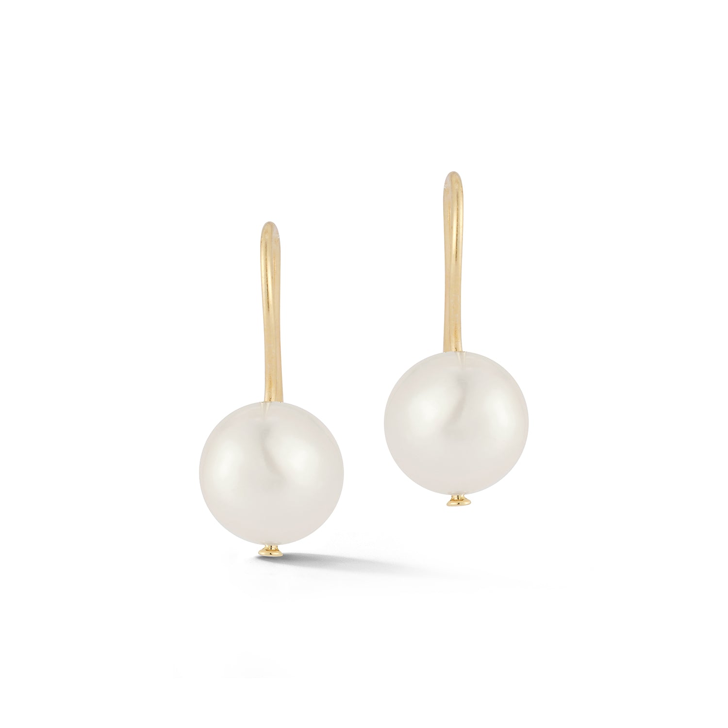 14kt Pearl Drop Earrings - Image 3