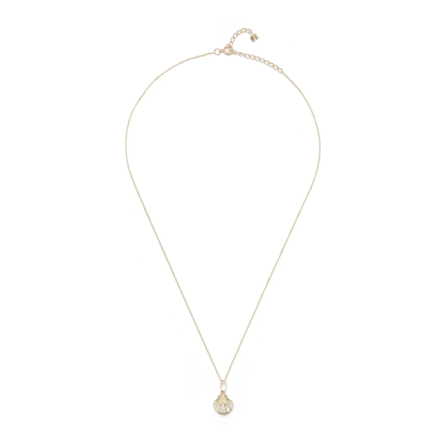 14kt Petite Venus Necklace - Image 5