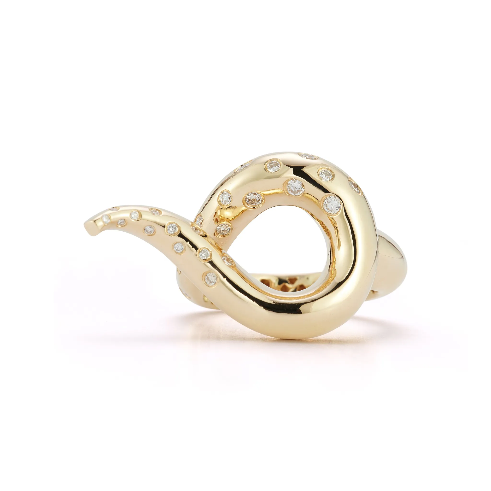 14kt Swoosh Ring - Image 6