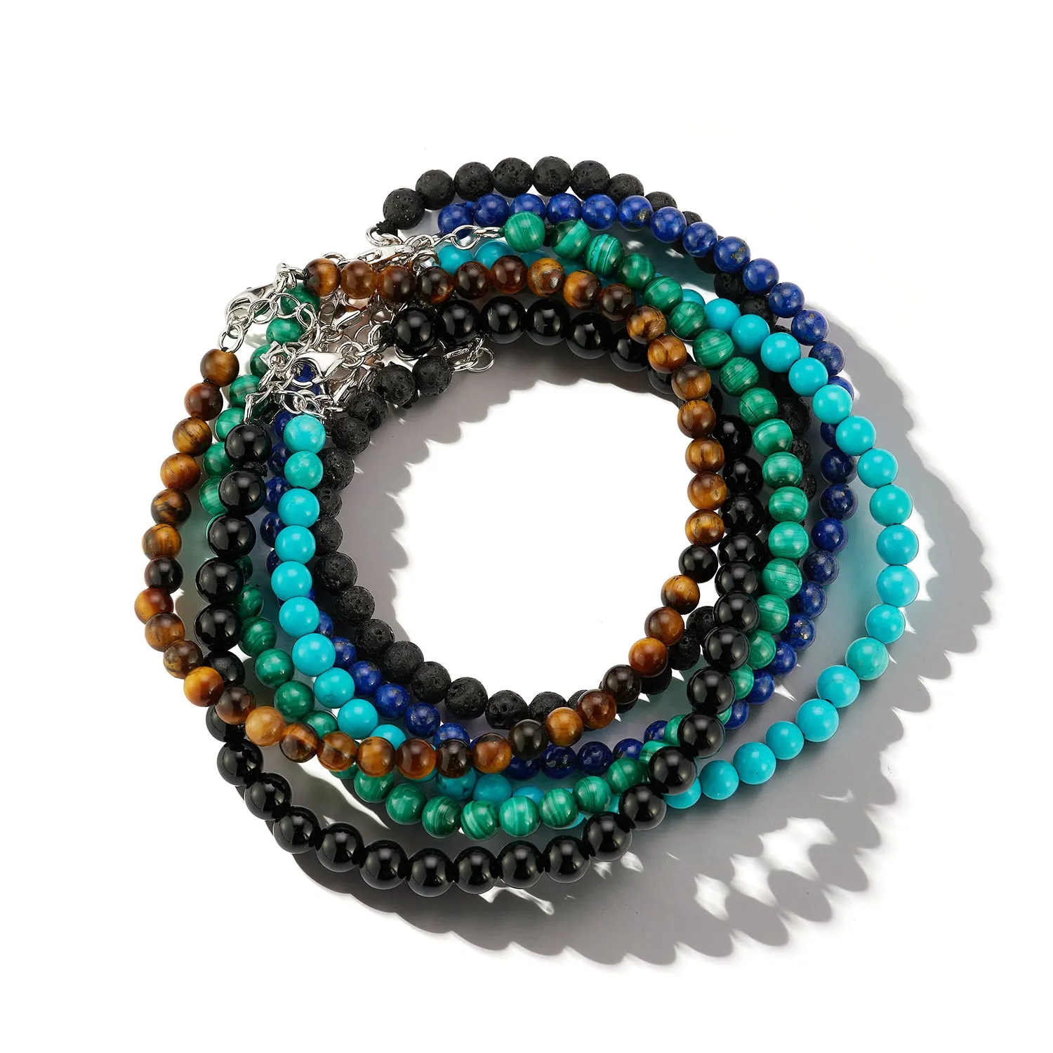 4mm Tigers Eye Bracelet - Image 4