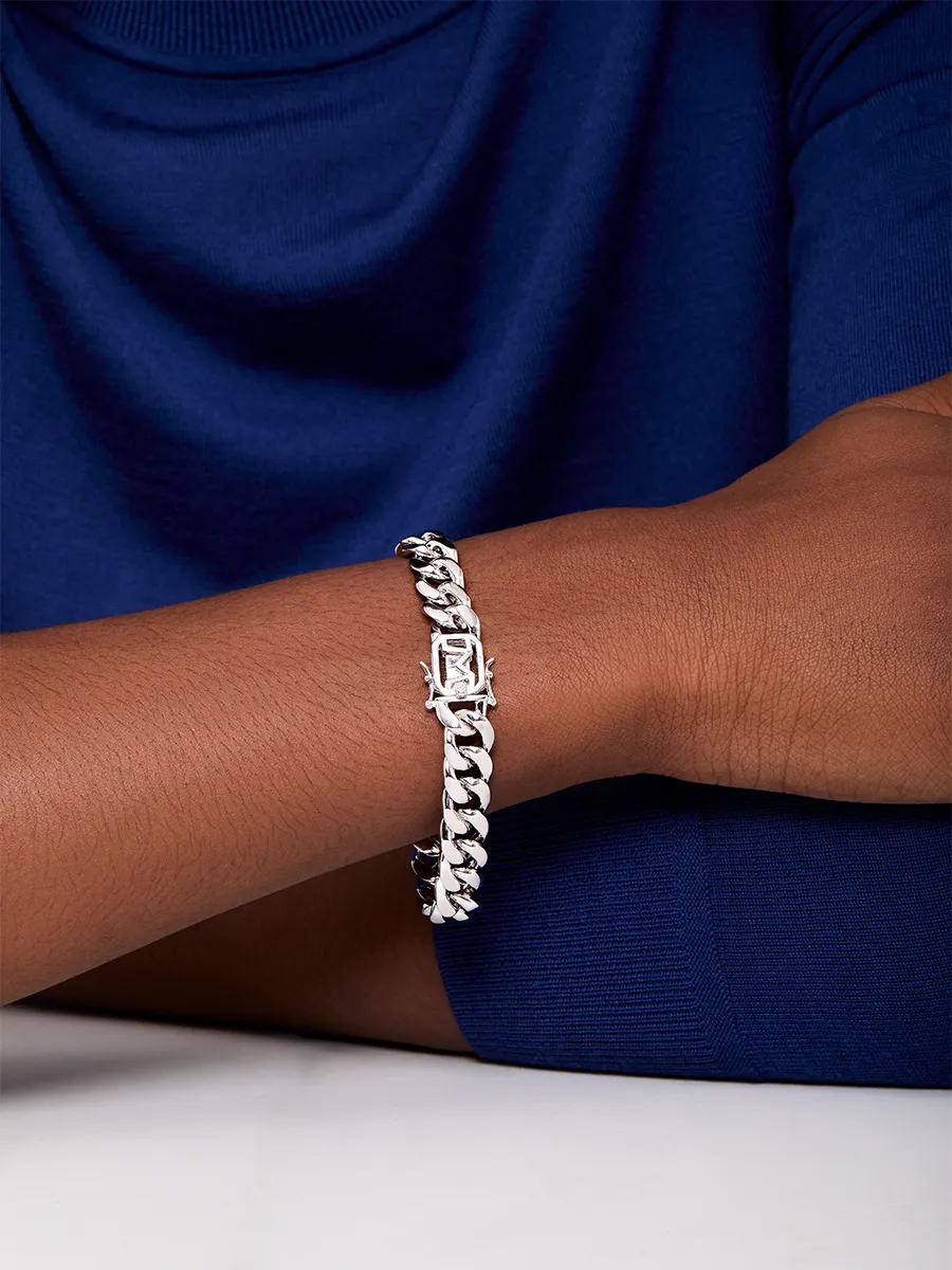 Classic Cuban Link Chain Bracelet - Image 3