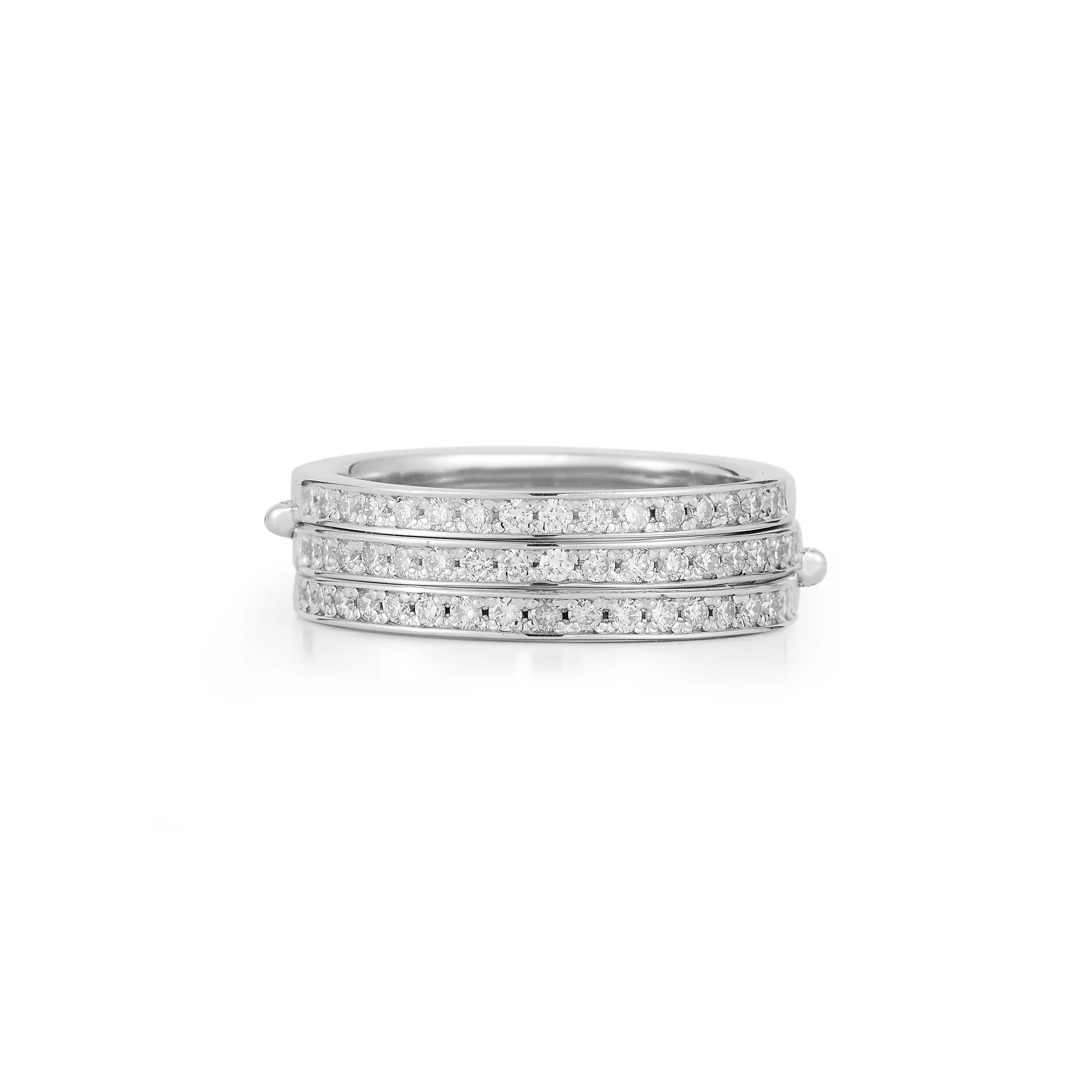 Diamond Accordion Ring