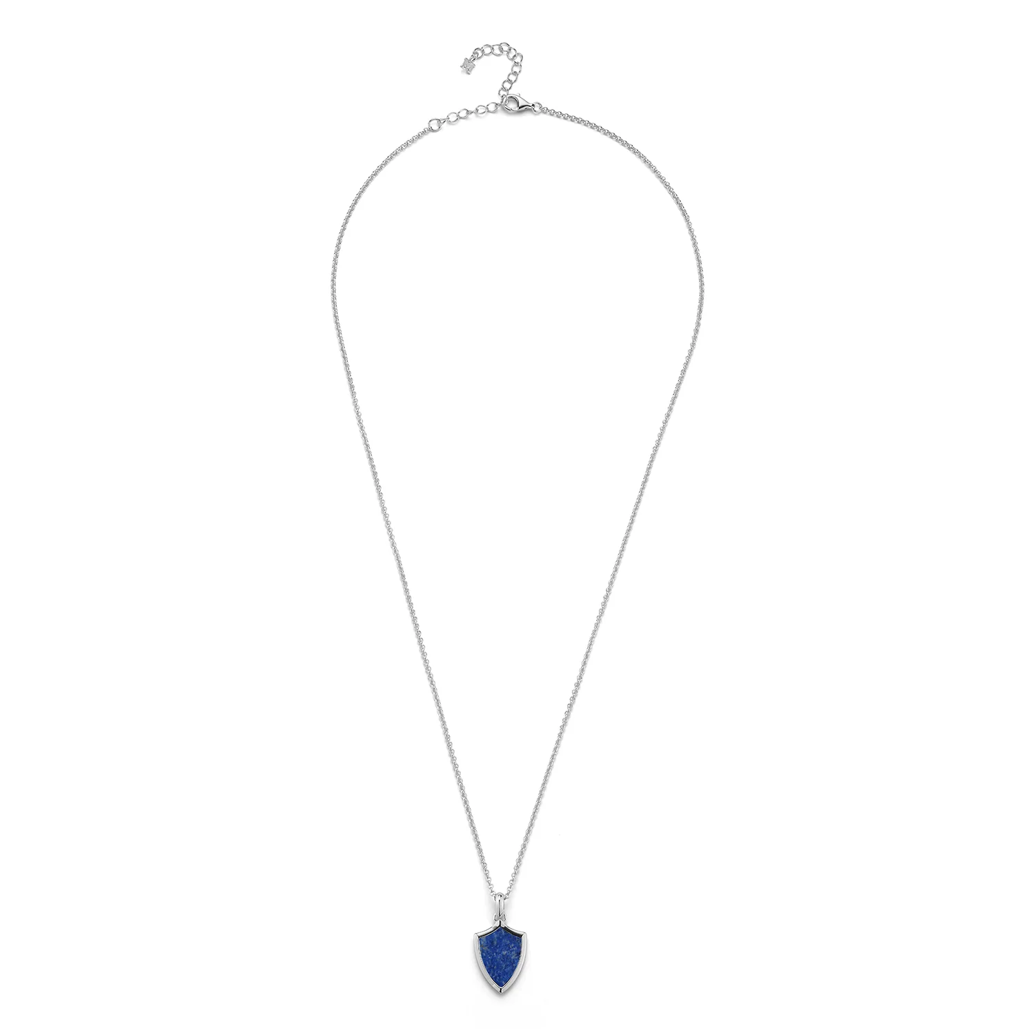 Lapis Shield Necklace - Image 4