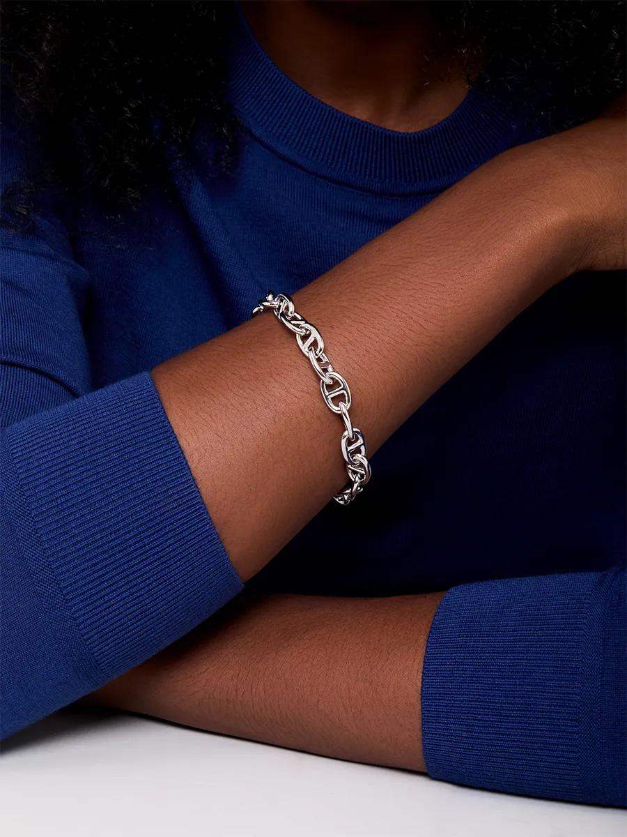 Large Anchor Link Chain Bracelet - Image 3