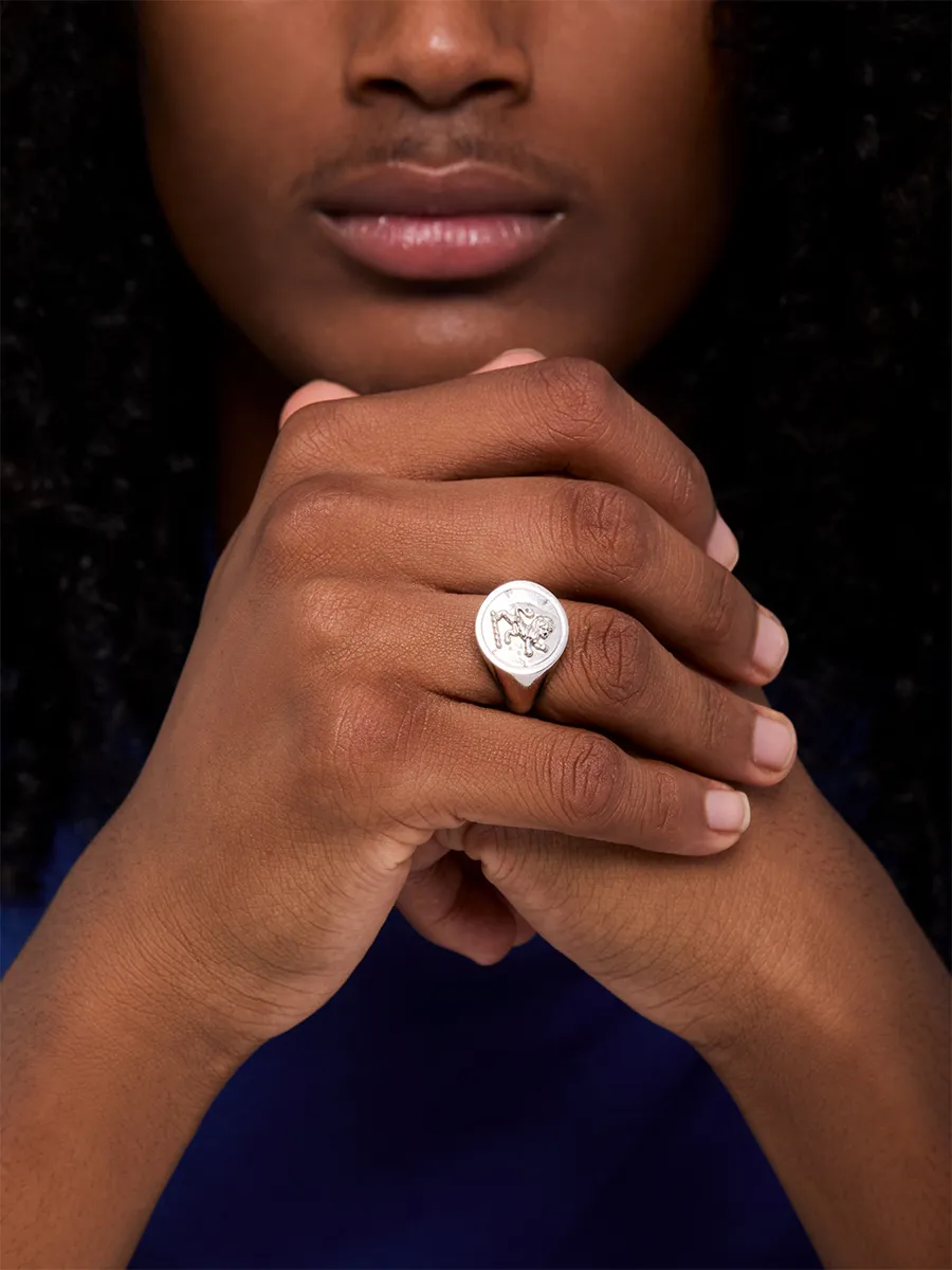 Lion Coin Ring - Image 2