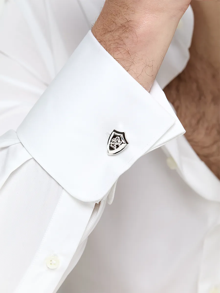 Lion Shield Cufflinks - Image 3