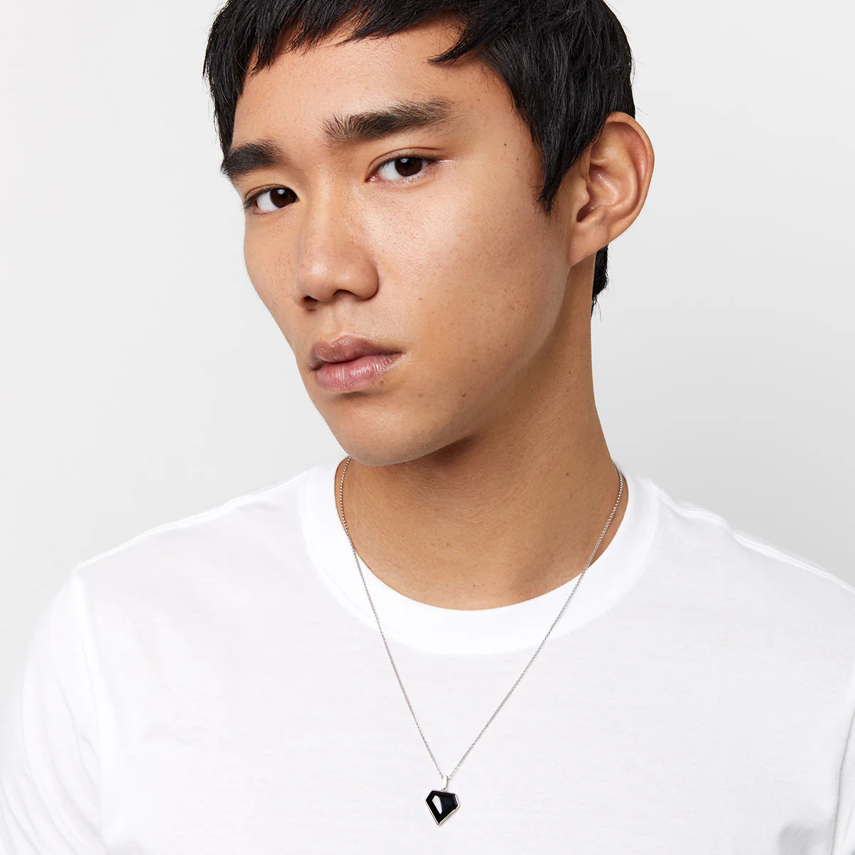 Onyx Pentagon Necklace - Image 2