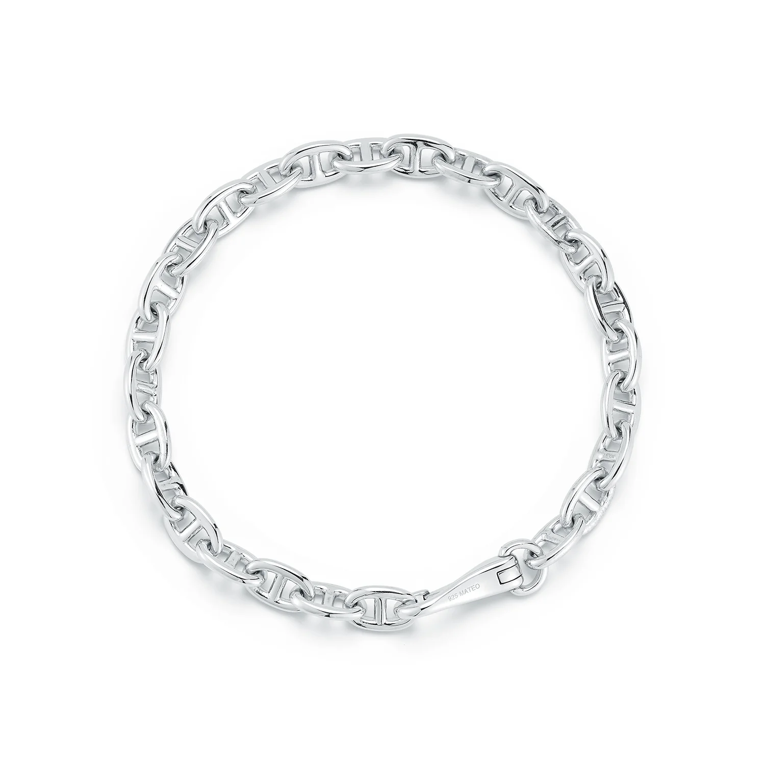 Small Anchor Link Chain Bracelet