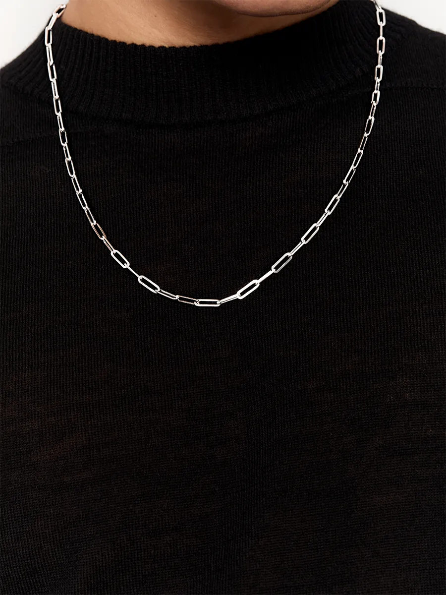 Paperclip Chain Necklace - Image 4