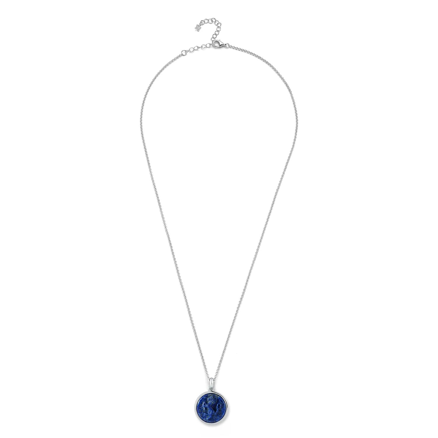 Stallion Carved Lapis Necklace - Image 6