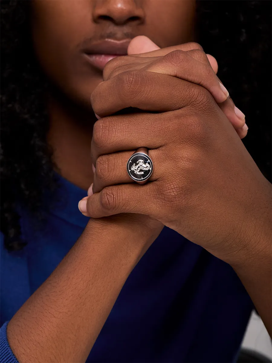 Stallion Coin Ring - Image 3